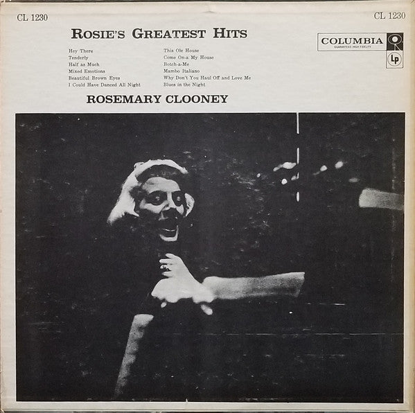 Rosemary Clooney : Rosie's Greatest Hits (LP, Comp, Mono)