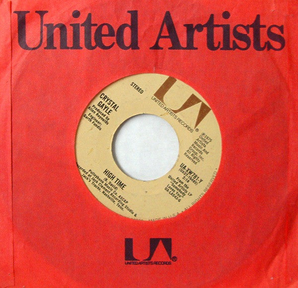 Crystal Gayle : I'll Get Over You / High Time (7")