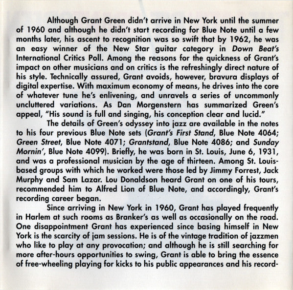 Grant Green : The Latin Bit (CD, Album, RE, RM)