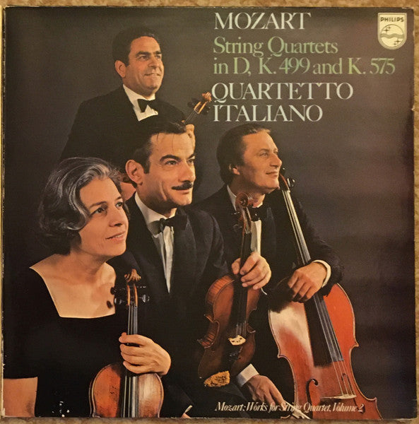Mozart* / Quartetto Italiano : Streichquartette KV 499 Und KV 575 (LP)
