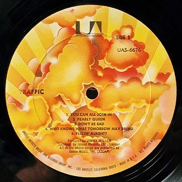 Traffic : Traffic (LP, Album, RE, Gat)