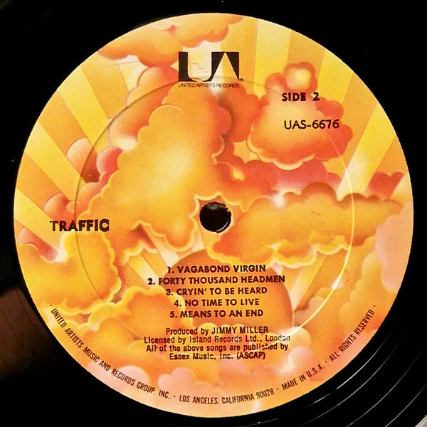Traffic : Traffic (LP, Album, RE, Gat)