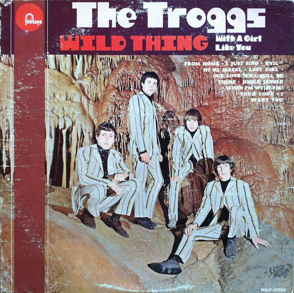 The Troggs : Wild Thing (LP, Album, Mono, Red)