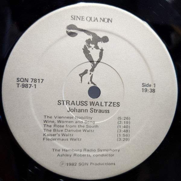 Ashley Roberts (3) and The Hamburg Radio Symphony* / Strauss* : Favorite Strauss Waltzes (LP)