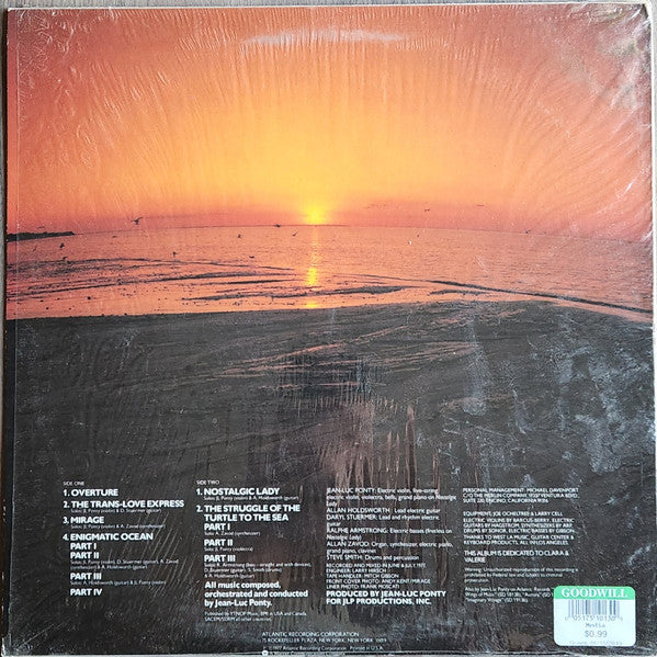 Jean-Luc Ponty : Enigmatic Ocean (LP, Album, MO )