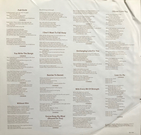 Nedra Ross : Full Circle (LP, Album)