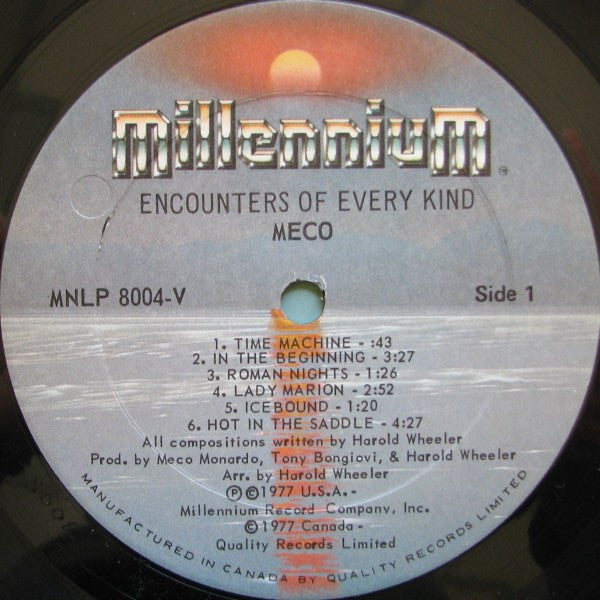 Meco* : Encounters Of Every Kind (LP, Album)