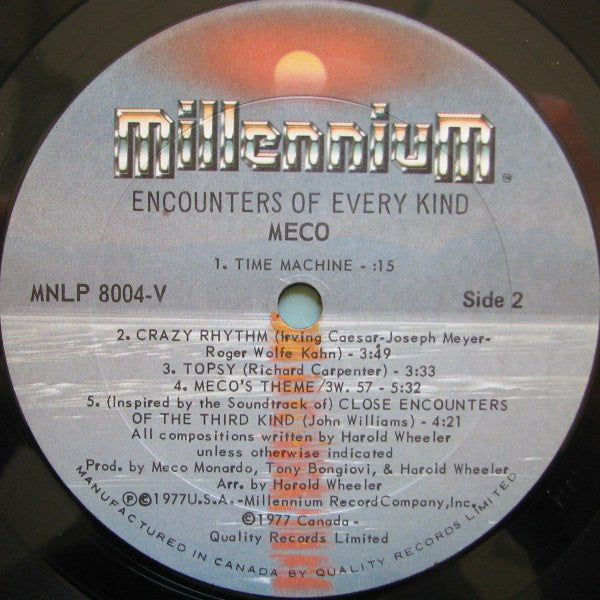 Meco* : Encounters Of Every Kind (LP, Album)
