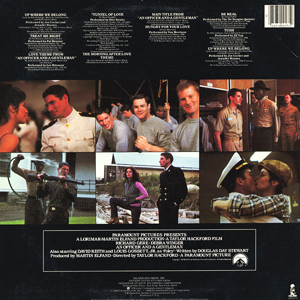 Various : An Officer And A Gentleman - Soundtrack (LP, Comp)