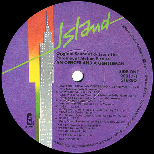 Various : An Officer And A Gentleman - Soundtrack (LP, Comp)