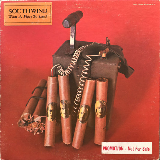 Southwind : What A Place To Land (LP, Album, Promo, San)