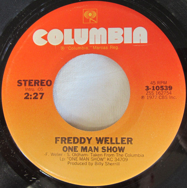 Freddy Weller : Merry-Go-Round (7")