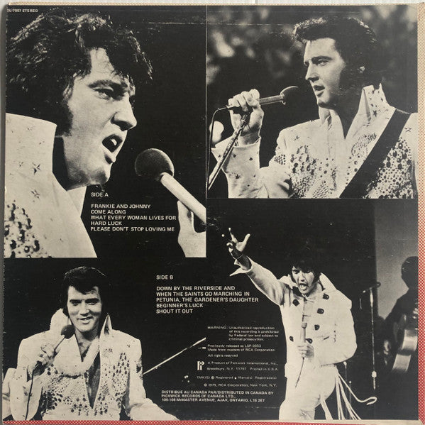 Elvis* : Frankie & Johnny (LP, RE, Kee)