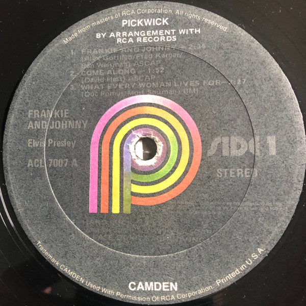 Elvis* : Frankie & Johnny (LP, RE, Kee)