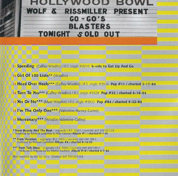Go • Go's* : VH1 Music First - Behind The Music: Go • Go's Collection (CD, Comp, Club, RM, CRC)