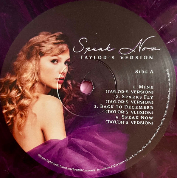 Taylor Swift : Speak Now (Taylor's Version) (3xLP, Album, Vio)