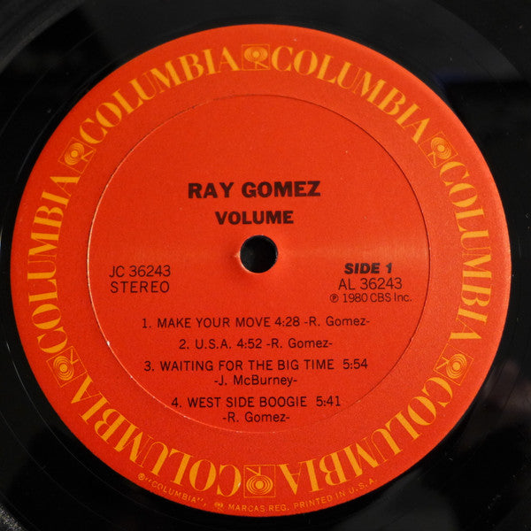 Ray Gomez : Volume (LP, Album, Ter)