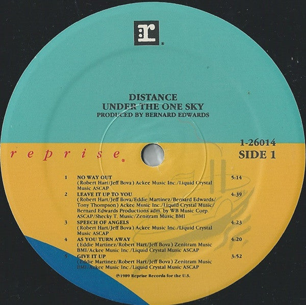 Distance* : Under The One Sky (LP, Album)