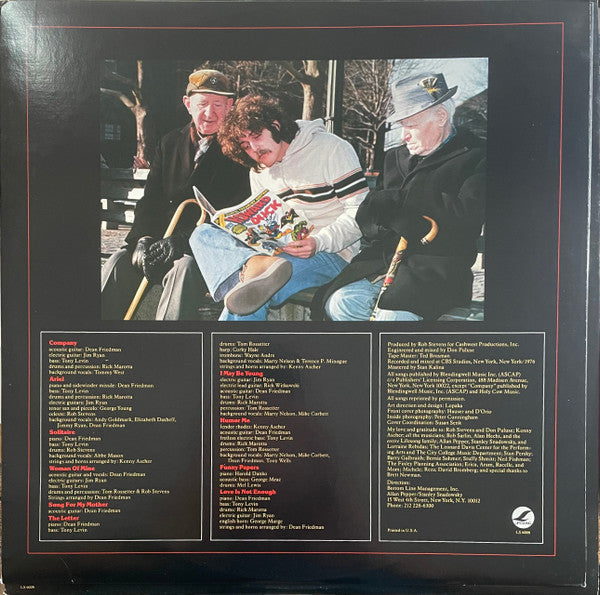 Dean Friedman : Dean Friedman (LP, Album, Pit)