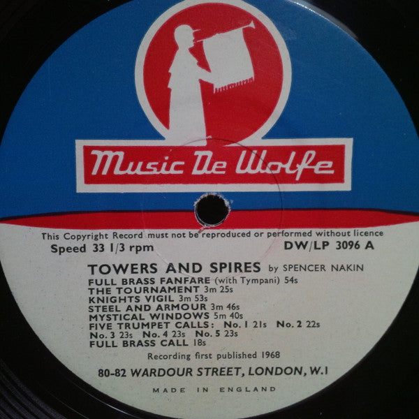 Spencer Nakin : Towers And Spires (LP)