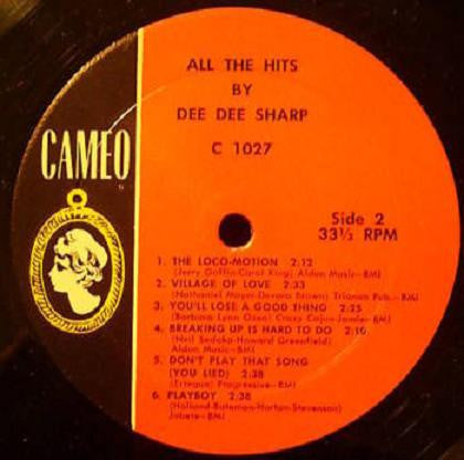 Dee Dee Sharp : All The Hits By Dee Dee Sharp (LP, Album, Mono, Mon)