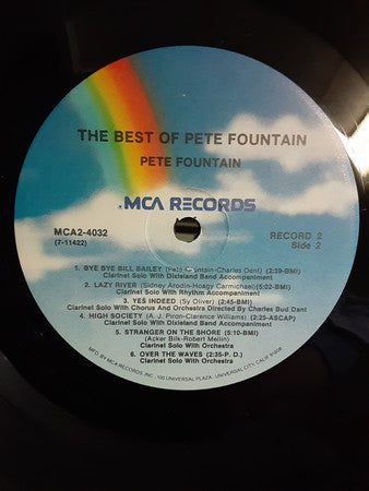 Pete Fountain : The Best Of Pete Fountain (2xLP, Comp, Club)