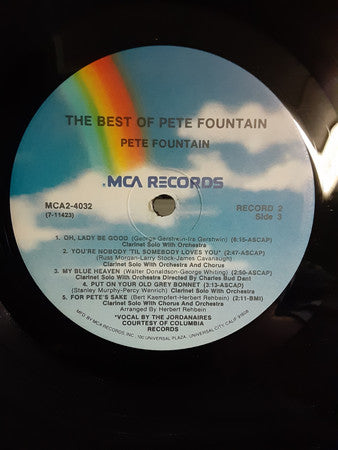 Pete Fountain : The Best Of Pete Fountain (2xLP, Comp, Club)