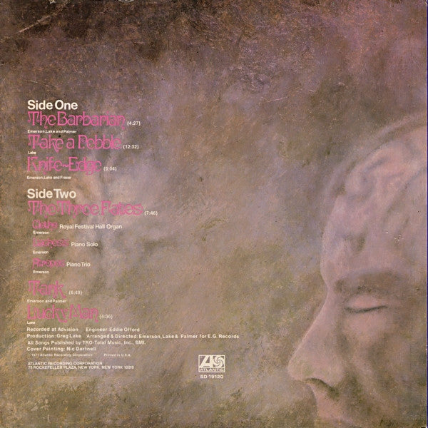 Emerson Lake & Palmer* : Emerson Lake & Palmer (LP, Album, RE, SP)