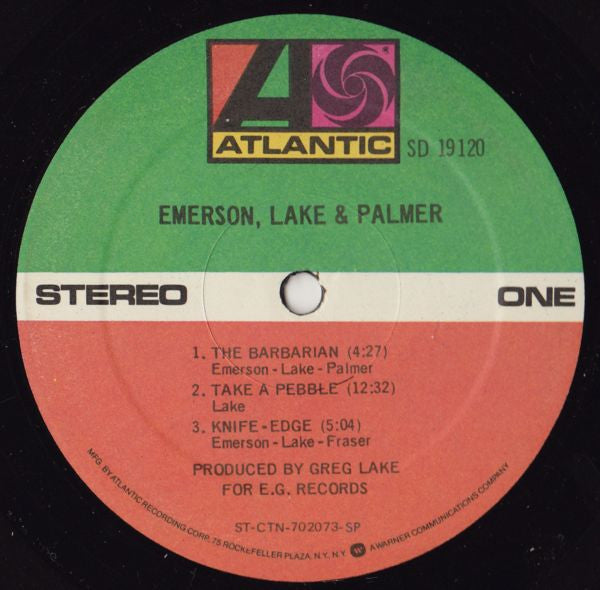 Emerson Lake & Palmer* : Emerson Lake & Palmer (LP, Album, RE, SP)