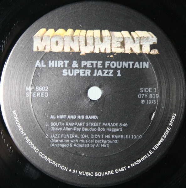 Al Hirt & Pete Fountain : Super Jazz 1 (2xLP, Album, Gat)