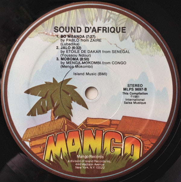 Various : Sound D'Afrique (LP, Comp)