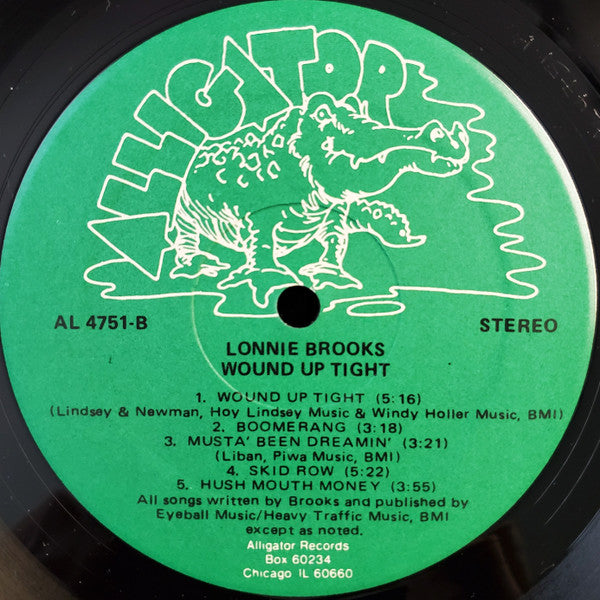 Lonnie Brooks : Wound Up Tight (LP, Album)