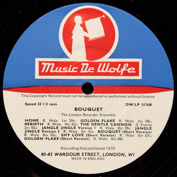 The London Recorder Ensemble : Bouquet (LP, Mono)