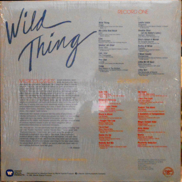 Various : Wild Thing (2xLP, Album, Comp, EMW)