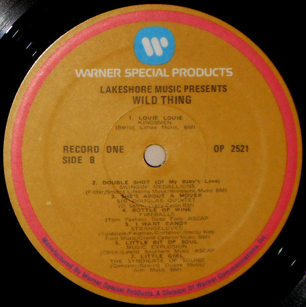 Various : Wild Thing (2xLP, Album, Comp, EMW)