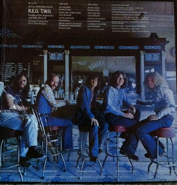 REO Speedwagon : R.E.O./T.W.O. (LP, Album, San)