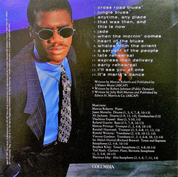 Marcus Roberts : Blues For The New Millennium (CD, Album)