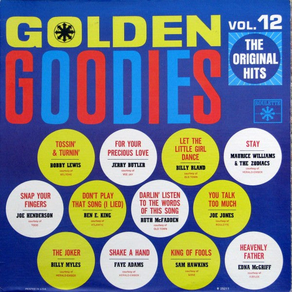 Various : Golden Goodies - Vol. 12 (LP, Comp, Mono, RE, Bes)