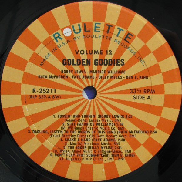 Various : Golden Goodies - Vol. 12 (LP, Comp, Mono, RE, Bes)