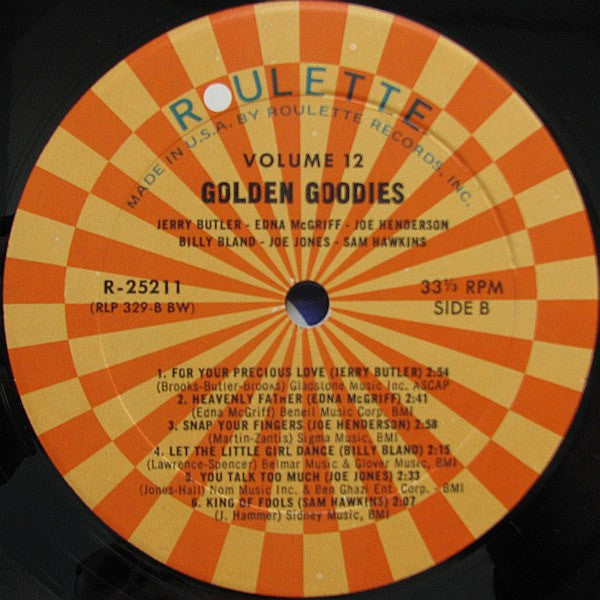 Various : Golden Goodies - Vol. 12 (LP, Comp, Mono, RE, Bes)