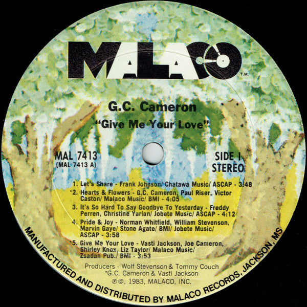 G.C. Cameron : Give Me Your Love (LP, Album)
