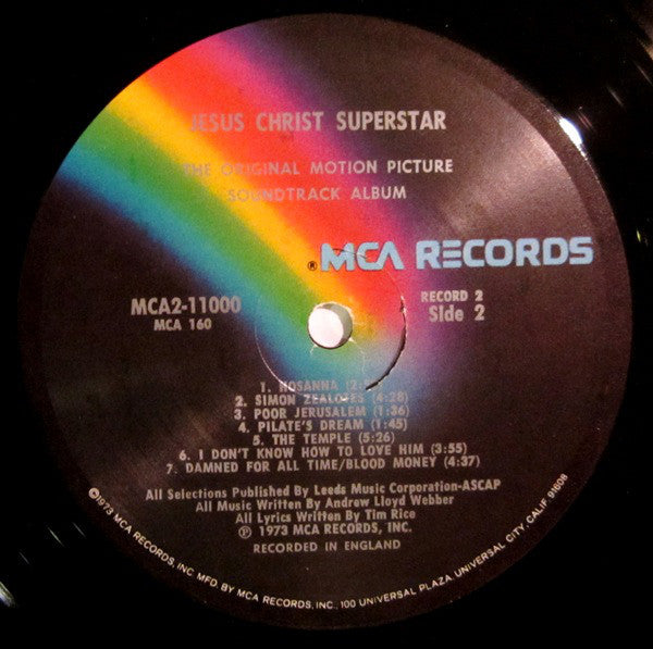 Various : Jesus Christ Superstar (The Original Motion Picture Sound Track Album) (2xLP, Album, Glo)