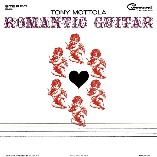 Tony Mottola : Romantic Guitar (LP, Album, Gat)