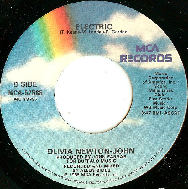 Olivia Newton-John : Soul Kiss (7", Single)