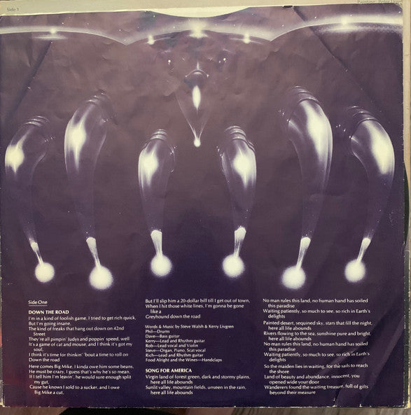 Kansas (2) : Song For America (LP, Album, Ter)