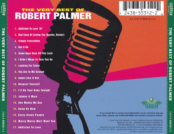 Robert Palmer : The Very Best Of Robert Palmer (CD, Comp)