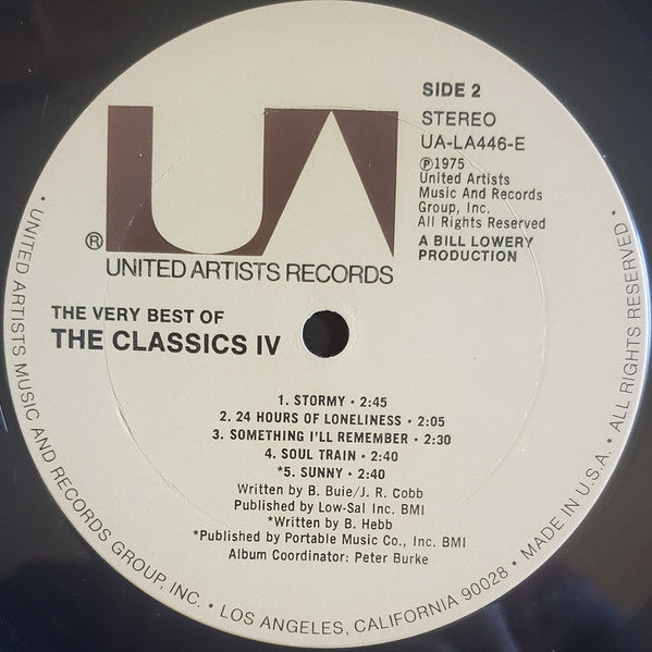 The Classics IV : The Very Best Of The Classics IV (LP, Comp)