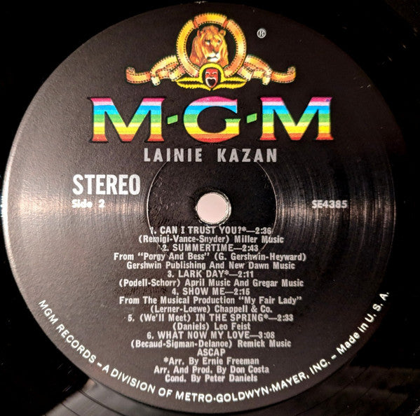 Lainie Kazan : Lainie Kazan (LP, Album)