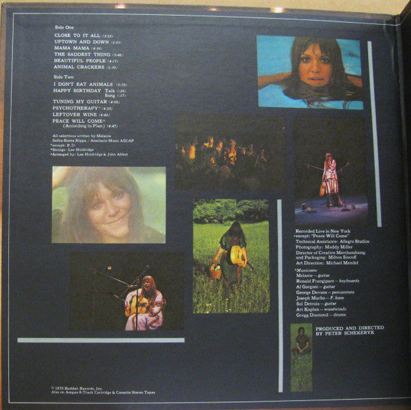 Melanie (2) : Leftover Wine (LP, Album, Gat)