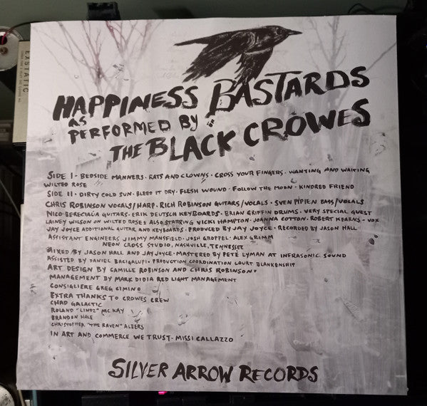 The Black Crowes : Happiness Bastards (LP, Album, Ora)
